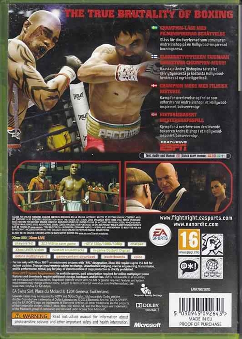 Fight Night Champion - XBOX 360 (B Grade) (Genbrug)